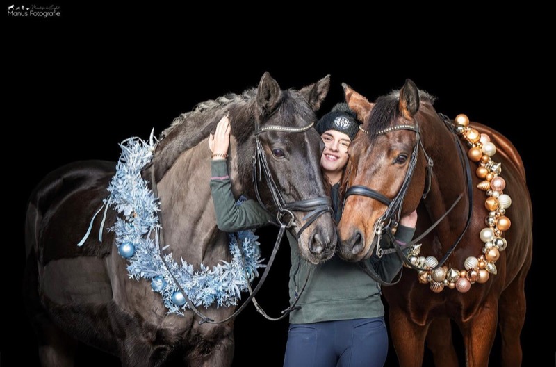Anna Lena mit Pferd